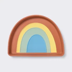 Silicone Dining Plate - Rainbow - Cloud Island™ -Cloud Island Outlet Store GUEST 04398f92 263c 4074 8fdd fd2f6bbaddc0