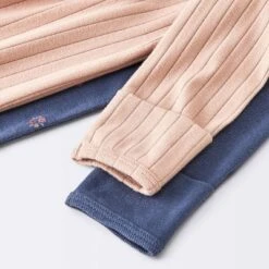 Baby Girls' 2pk Cozy Wide Ribbed Floral Sleep N' Play - Cloud Island™ Pink/Blue -Cloud Island Outlet Store GUEST 04e15f1e 3fc2 43cb 9f96 1d20ad7caf6f