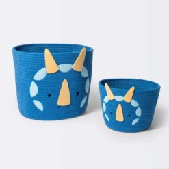 Coiled Rope Forest Animal Small Round Storage Basket - Dinosaur - Cloud Island™ -Cloud Island Outlet Store GUEST 06af51e5 9caf 46b1 b180 4b97d333aeac