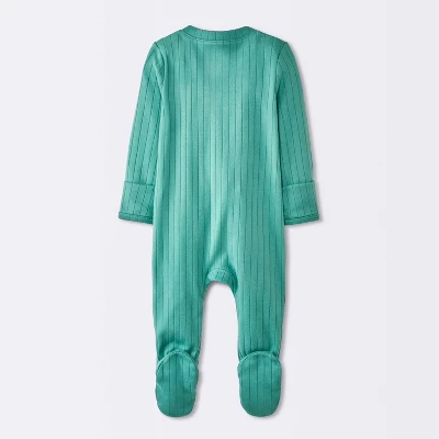 Baby Boys' 2pk Cozy Wide Ribbed Animals Sleep N' Play - Cloud Island™ Blue 1 Baby Boys' 2pk Cozy Wide Ribbed Animals Sleep N' Play - Cloud Island™ Blue