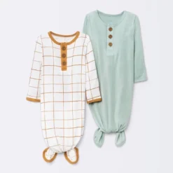 Baby 2pk Modal NightGown - Cloud Island™ Blue -Cloud Island Outlet Store GUEST 1092f748 b540 4833 9ad0 3d4b8e1d8adc