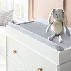 Cloud Island Outlet Store 29 Wipeable Changing Pad Cover - Solid Heather Gray - Cloud Island™