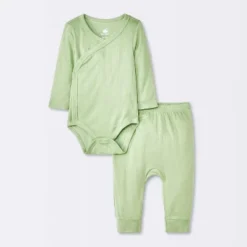 Baby 2pc Neutral Pointelle Top & Bottom Set - Cloud Island™ Green 7 Baby 2pc Neutral Pointelle Top & Bottom Set - Cloud Island™ Green -Cloud Island Outlet Store GUEST 2111f6ef ea90 4ffc 92fe 34c5401769fc