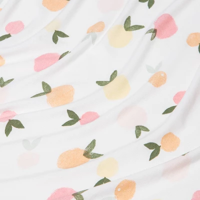 Polyester Rayon Jersey Fitted Crib Sheet - Cloud Island™ Citrus 3 Polyester Rayon Jersey Fitted Crib Sheet - Cloud Island™ Citrus - Image 3