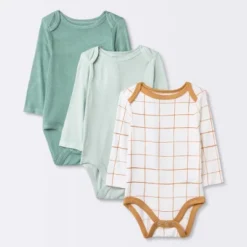 Baby 3pk Modal Bodysuit - Cloud Island™ Mint Green -Cloud Island Outlet Store GUEST 24440de9 7646 4b01 99a5 5471b32e3cbd