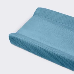 Muslin Waffle Changing Pad Cover - Blue - Cloud Island™ -Cloud Island Outlet Store GUEST 25d75fd4 d1f1 43b2 a2b2 0c3c3f4cf993
