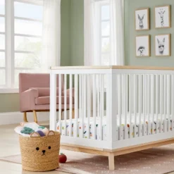 Cloud Island Outlet Store 8 Woven Animal Round Storage Bin - Cloud Island™ Bear