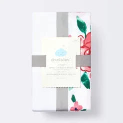 Fitted Jersey Crib Sheet - Pink Floral - 2pk - Cloud Island™ -Cloud Island Outlet Store GUEST 3d457d13 e381 4ecc 8626 46338eaef4ab