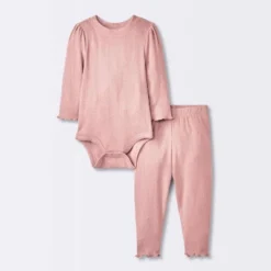 Baby Girls' 2pc Pointelle Set - Cloud Island™ Pink -Cloud Island Outlet Store GUEST 4a93ff7b c4f8 4814 a414 b07a53088ac0