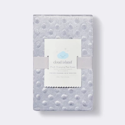 Plush Changing Pad Cover Birch - Cloud Island™ - Gray 3 Plush Changing Pad Cover Birch - Cloud Island™ - Gray - Image 3