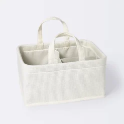 Waffle Weave Rectangular Diaper Caddy With Handles - Cloud Island™ -Cloud Island Outlet Store GUEST 6f8c7b6a c42b 4b59 9fe7 ca31b08d42d8