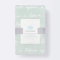 Plush Changing Pad Cover I Love You Script - Cloud Island™ Mint 5 Plush Changing Pad Cover I Love You Script - Cloud Island™ Mint -Cloud Island Outlet Store GUEST 77fb3759 bcda 47f6 b7a2 c077cede8f3c