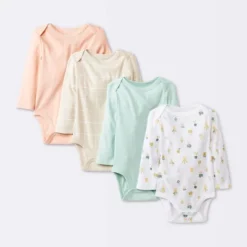 Baby Girls' 4pk Long Sleeve Bodysuit - Cloud Island™ Floral -Cloud Island Outlet Store GUEST 781c0bda 6cef 47fb a258 5c53c63959e1