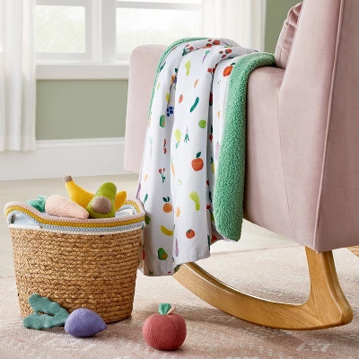 Fruit And Veggie Soft Toy Set - Cloud Island™ 1 Fruit And Veggie Soft Toy Set - Cloud Island™