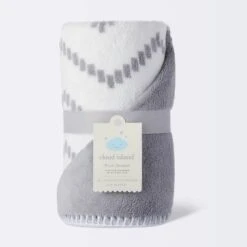 Plush Baby Blanket - Chevron - Gray - Cloud Island™ -Cloud Island Outlet Store GUEST 839a0711 d92f 488f 9431 2e26fcef0a1f