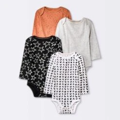 Baby 4pk Basic Orchard Fox Long Sleeve Bodysuit - Cloud Island™ Cream 9 Baby 4pk Basic Orchard Fox Long Sleeve Bodysuit - Cloud Island™ Cream -Cloud Island Outlet Store GUEST 8556988e fb9b 4f0c 8cab 4377a4182a43