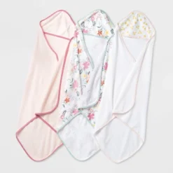 Baby Girls' 3pk Floral Meadow Hooded Towel - Cloud Island™ -Cloud Island Outlet Store GUEST 8cd13f38 d391 49f3 a5cb 062e8a119962
