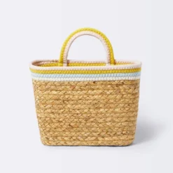 Wall Hanging Natural Woven Basket With Coiled Rope Handle - Cloud Island™ -Cloud Island Outlet Store GUEST 96641358 864b 4c08 8ff6 c2773a0f87ae
