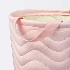 Quilted Fabric Medium Round Storage Basket - Light Pink - Cloud Island™ -Cloud Island Outlet Store GUEST 972efeb2 6eed 4fdb 85cf 9ea3c06068f9