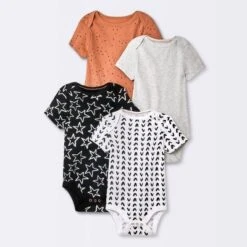Baby 4pk Short Sleeve Bodysuit - Cloud Island™ Black -Cloud Island Outlet Store GUEST 986eeffa 7096 4680 beb8 1fb2052ac481