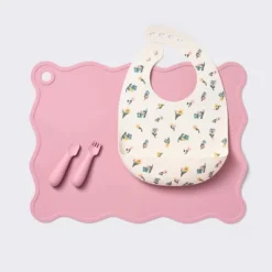 Silicone Bib And Utensil Feeding Set - 4pc - Pink - Cloud Island™ 7 Silicone Bib And Utensil Feeding Set - 4pc - Pink - Cloud Island™ -Cloud Island Outlet Store GUEST aa9008ac c4e4 498c a219 827464e02c75
