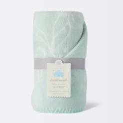 Plush Baby Blanket - Green Line Floral - Cloud Island™ -Cloud Island Outlet Store GUEST b910dc32 cd6c 4404 bdd1 e3b161e14ba8
