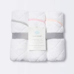 Changing Pad Liner White With Pink Edge - Cloud Island™ 3pk 5 Changing Pad Liner White With Pink Edge - Cloud Island™ 3pk -Cloud Island Outlet Store GUEST c0980ab8 a3f7 4465 9bf4 4a9997cb13de