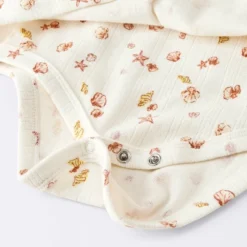 Baby Girls' Costal Ribbed Romper - Cloud Island™ White -Cloud Island Outlet Store GUEST d1c95d2d 4579 4cf2 b951 80bca9da385e