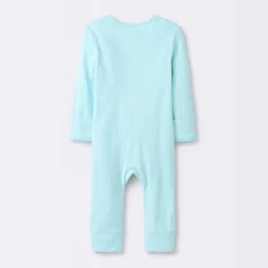 Baby Boys' 2pk Safari Animals Zip Romper - Cloud Island™