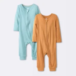 Baby Boys' 2pk Premium Romper - Cloud Island™ Green -Cloud Island Outlet Store GUEST ebd42f7e 912f 45ad bbc3 99fdd68d7034