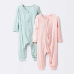 Baby Girls' 2pk Premium Romper - Cloud Island™ -Cloud Island Outlet Store GUEST ee1fd830 5397 4a6e 9483 6230454733f3