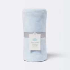 Plush Ribbed Blanket - Cloud Island™ Blue Stars -Cloud Island Outlet Store GUEST f4b08430 5c7e 42c8 a53e 6823867dedf6